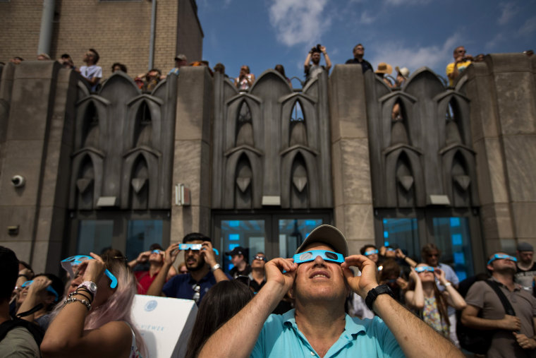 Image: Solar Eclipse Visible Across Swath Of U.S.