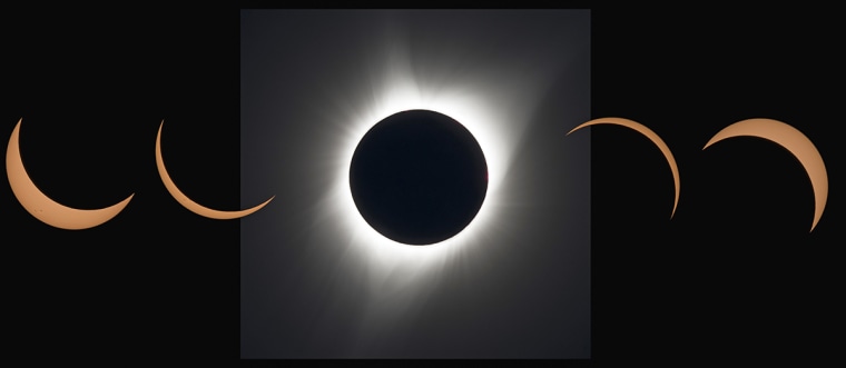 Image: Solar Eclipse Visible Across Swath Of U.S.