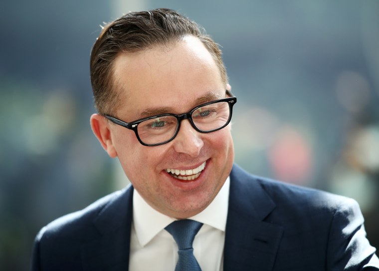 Image: Qantas Group Chief Executive Officer Alan Joyce