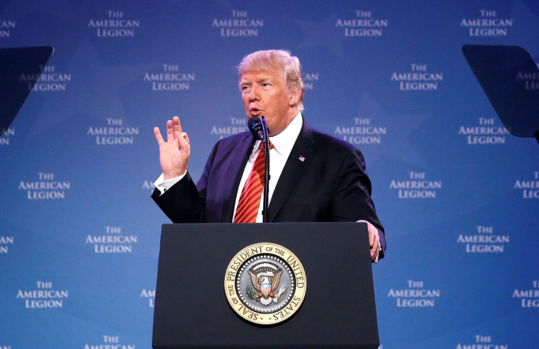 Image: Trump speaks to the National Convention of the American Legion in Reno