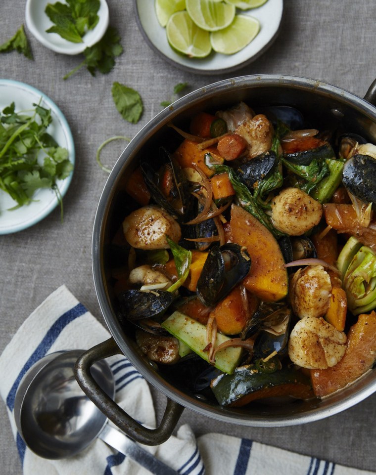 Seamus Mullen's Coconut Seafood Curry