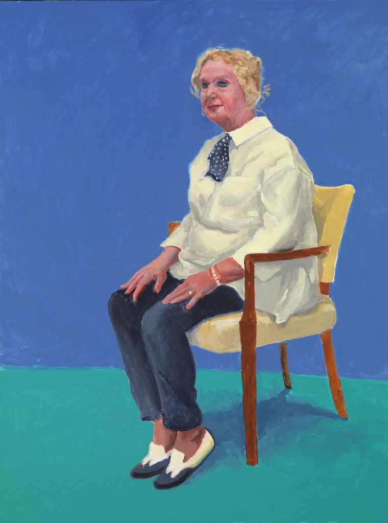 "Celia Birtwell, 31st August, 1st, 2nd September 2015" by David Hockney