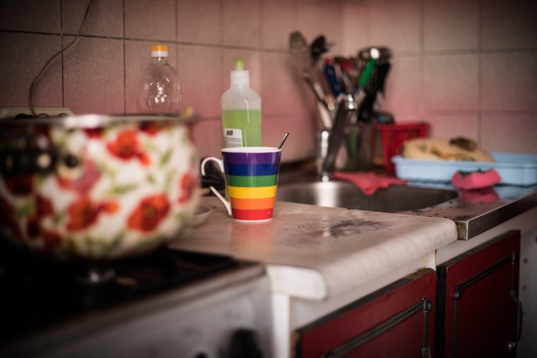 Image: The kitchen of The Shelter in Kiev