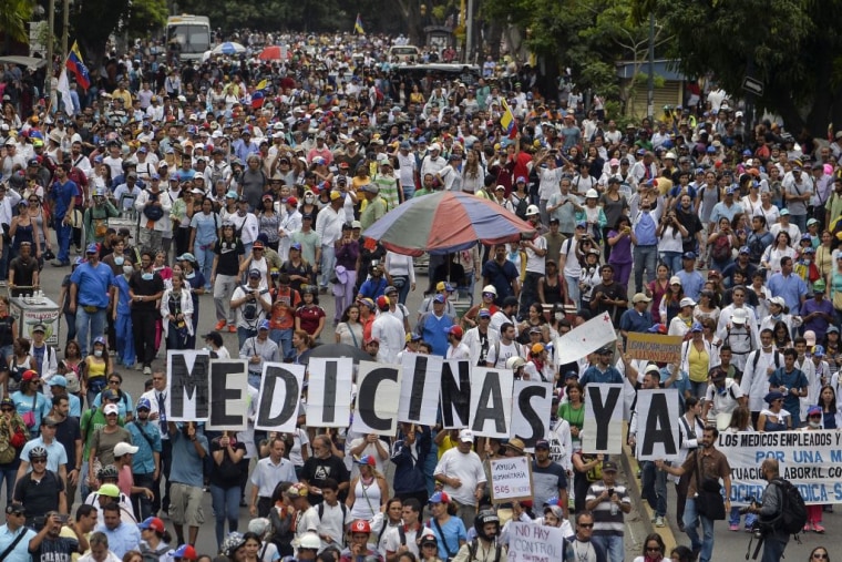 VENEZUELA-CRISIS-OPPOSITION-PROTEST