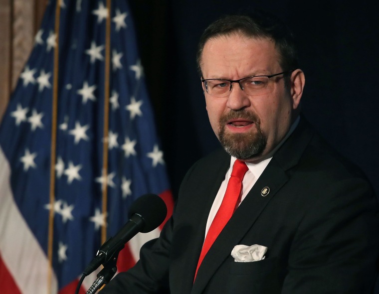 Image: FILE: Deputy Assistant To The President Sebastian Gorka Resigns