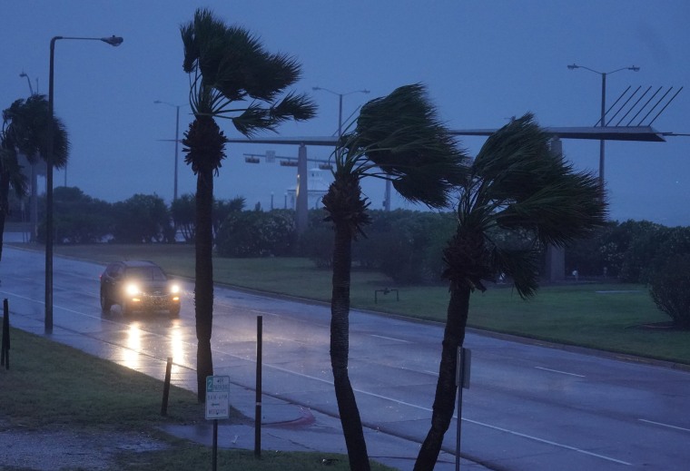 Image: Hurricane Harvey makes landfall