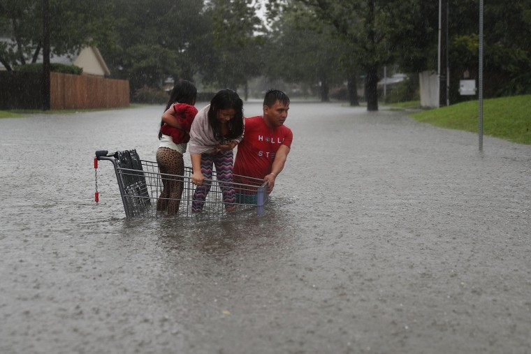 Image:  Flooding in Houston