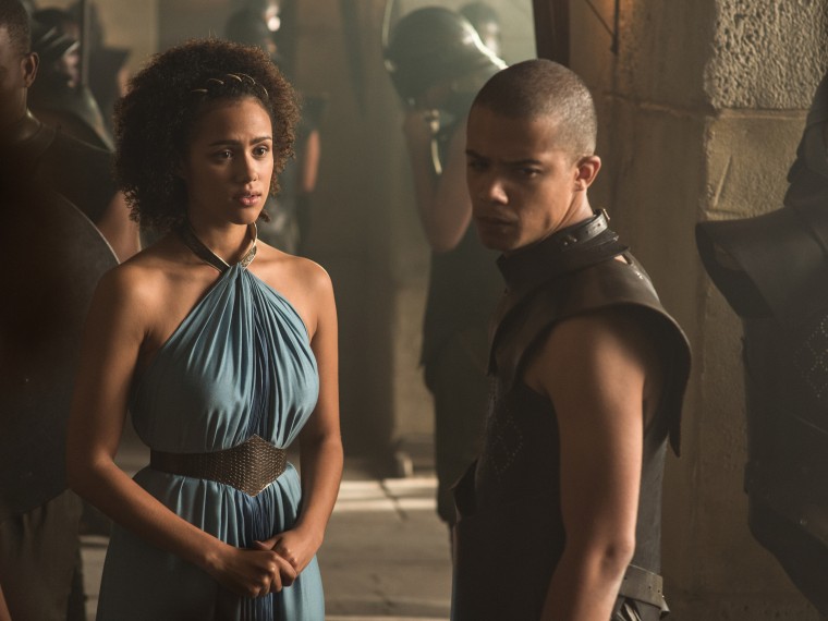 Image: Jacob Anderson plays Grey Worm in Game of Thrones
