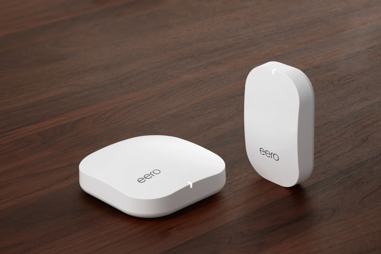 Eero's home Wi-Fi system creates a network to make sure every room in the house has strong, reliable Wi-Fi, even the basement or back yard.