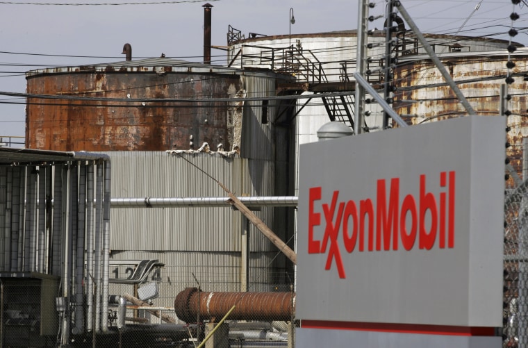 Image: File photo of the Exxon Mobil refinery in Baytown, Texas