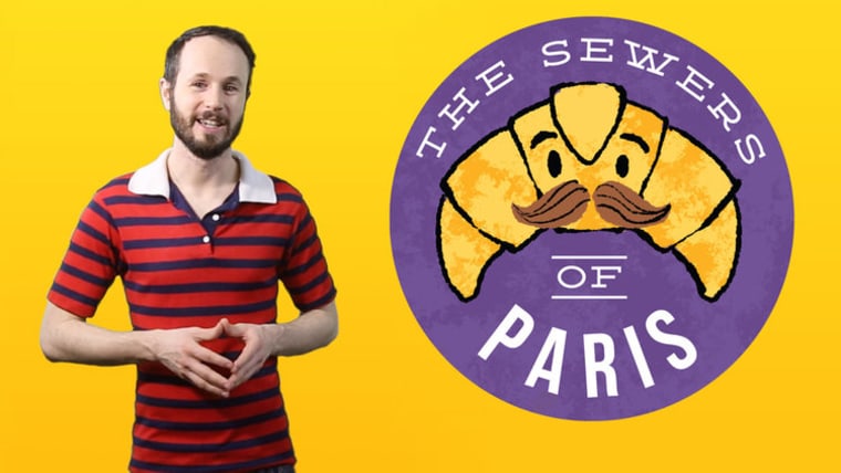 Matt Baume is the host of the weekly podcast "Sewers of Paris."