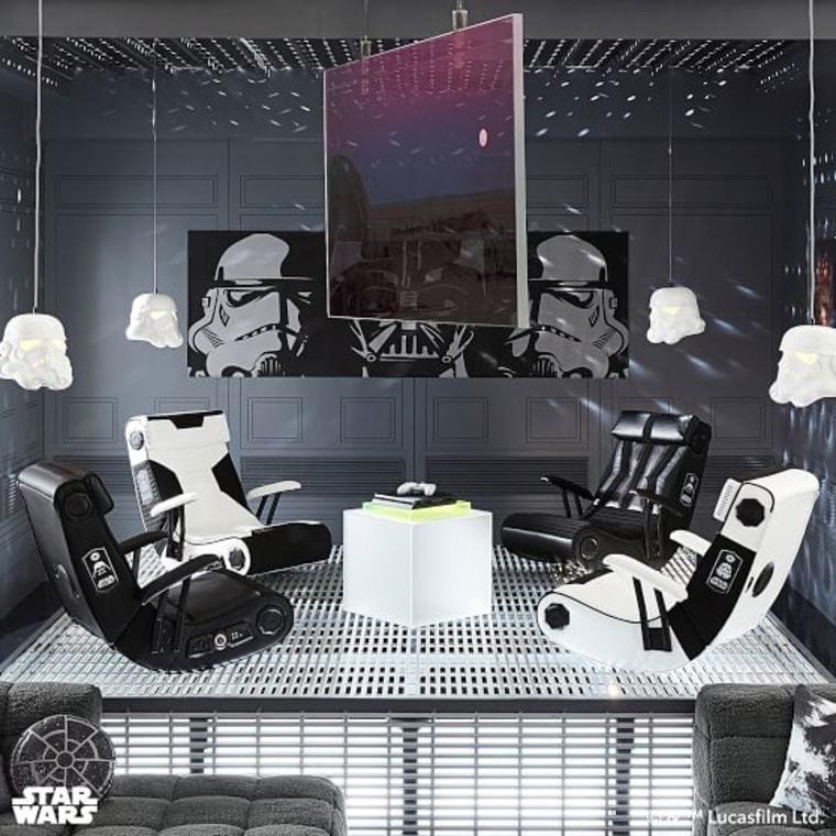 Star Wars Stormtrooper or Darth Vader Media Chair