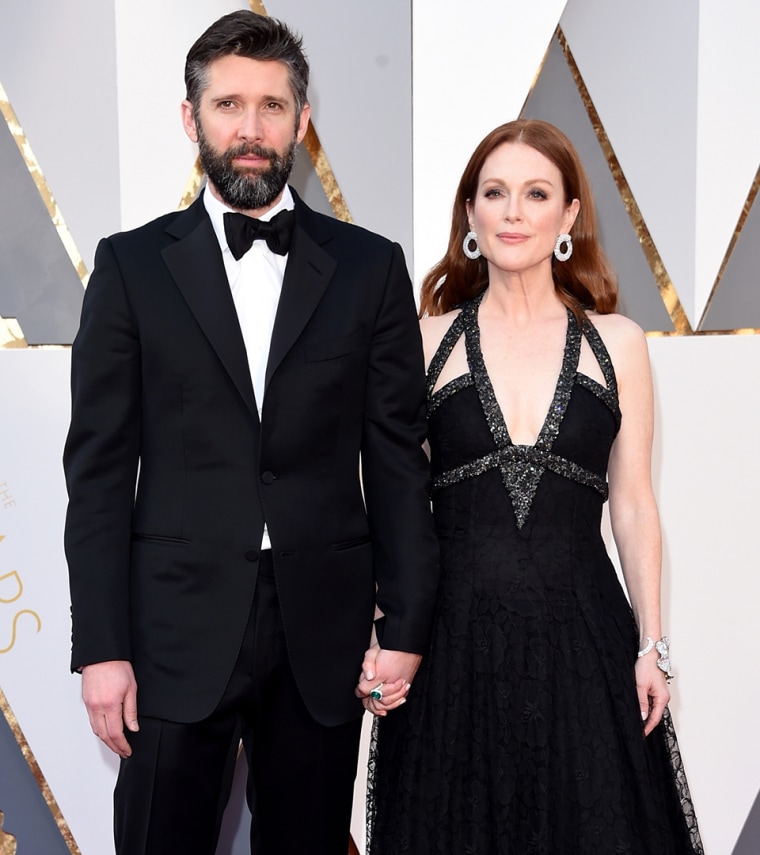 Julianne Moore and husband Bart Freundlich