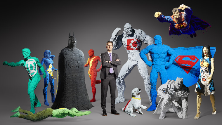 Nathan Sawaya - Most Full Size Lego Superheroes
Guinness World Records 2017
Photo Credit: James Cannon/Guinness World Records