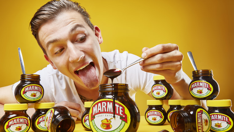 Andre Ortolf - Most marmite eaten in one minute
Guinness World Records 2016
Photo Credit: Paul Michael Hughes/Guinness World Records