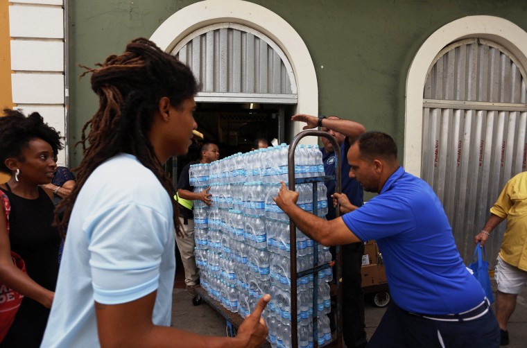 Image: Puerto Rico takes measures ahead of Irma's Hurricane passsage