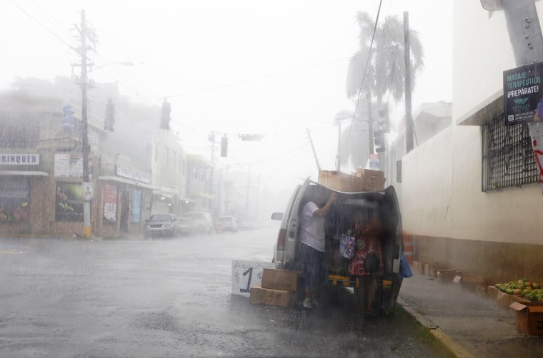 Image: Puerto Rico prepares for Hurricane Irma arrival