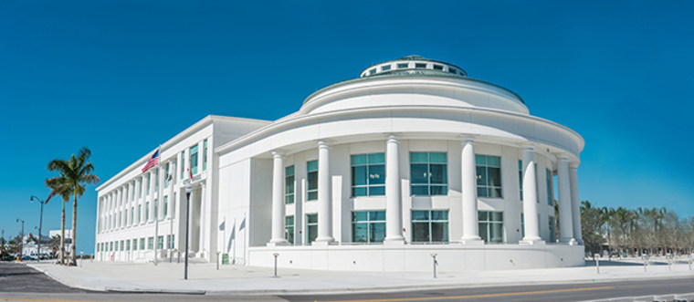 Image: The Homestead, Florida newly built City Hall.