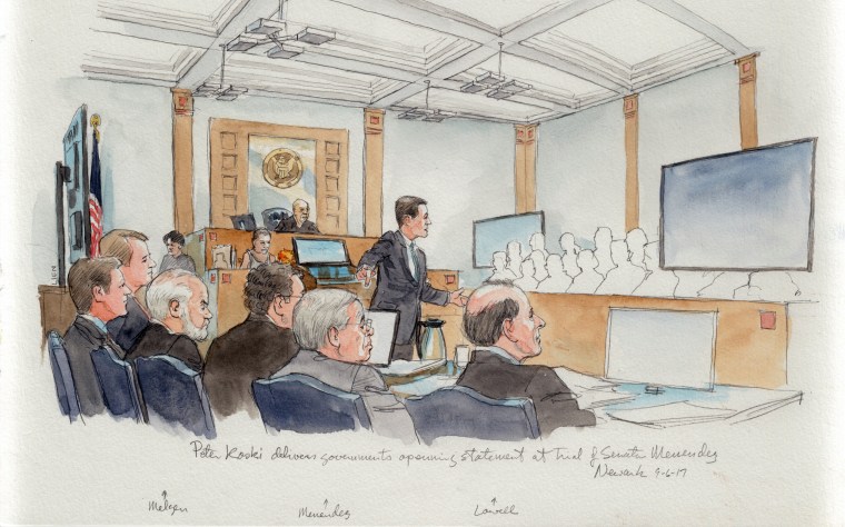 Image: Robert Menendez trial