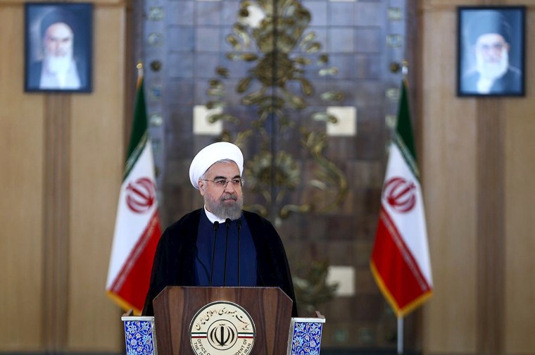 Image: Iran's President Hassan Rouhani.