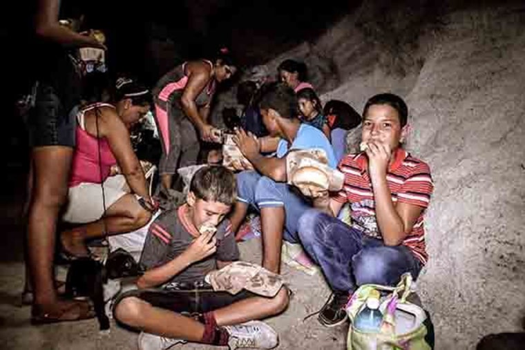 Image: Among the places used to shelter over a million Cubans evacuated by Civil Defense were 39 underground military bunkers dug over 20 years ago when the regime was convinced the island would be attacked by America.