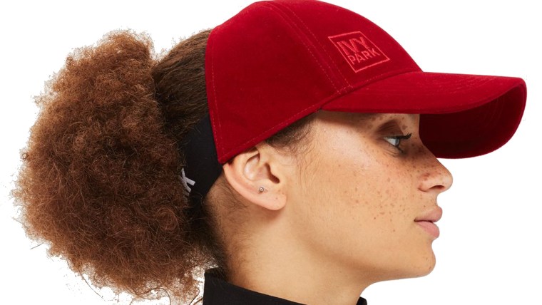 Velvet Backless Cap by Ivy Park