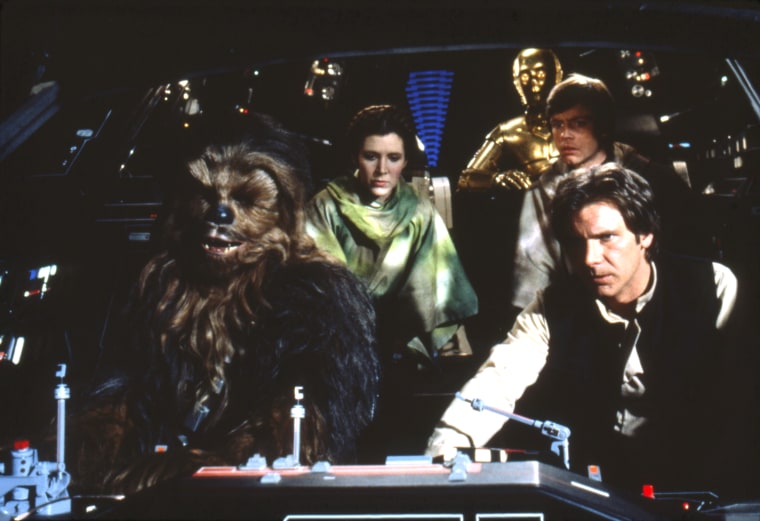 On the set of Star Wars: Episode VI - Return of the Jedi