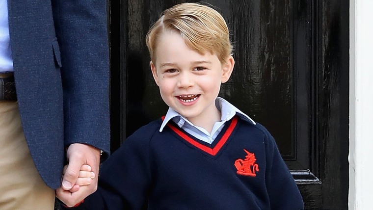 Prince George Attends Thomas's Battersea On His First Day At School