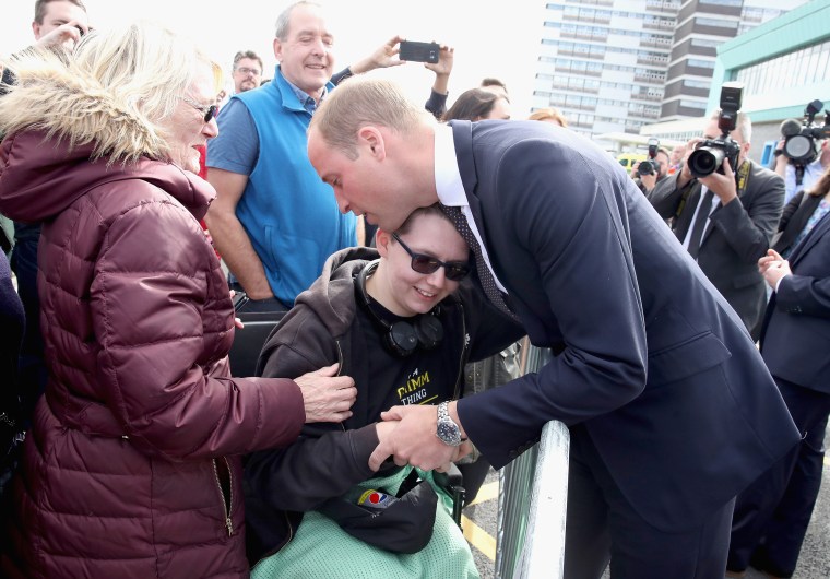 The Duke Of Cambridge Visits Liverpool