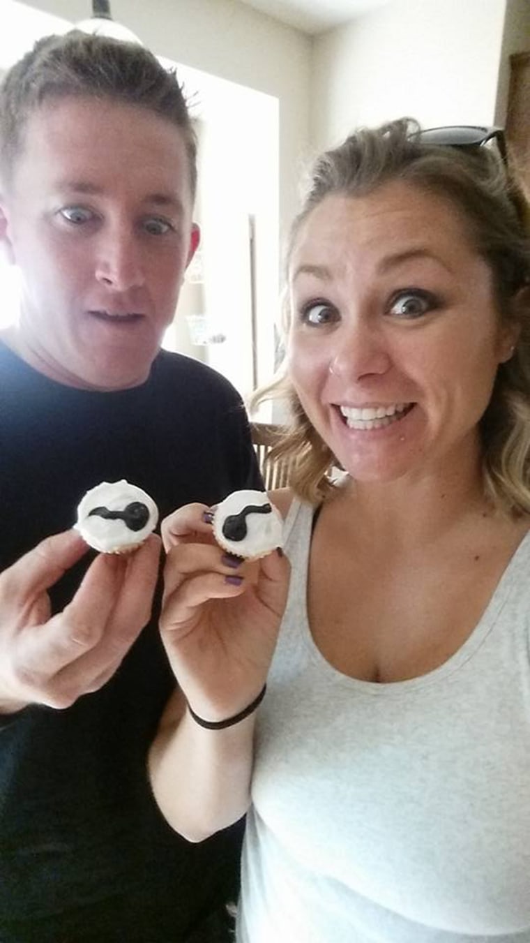 This woman gave her husband a vasectomy cake and its hilarious