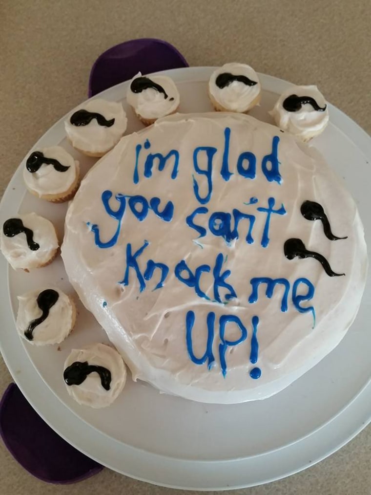 This Woman Gave Her Husband A Vasectomy Cake And Its Hilarious 