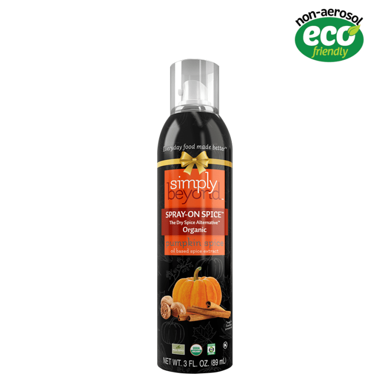 Pumpkin spice spray-on oil