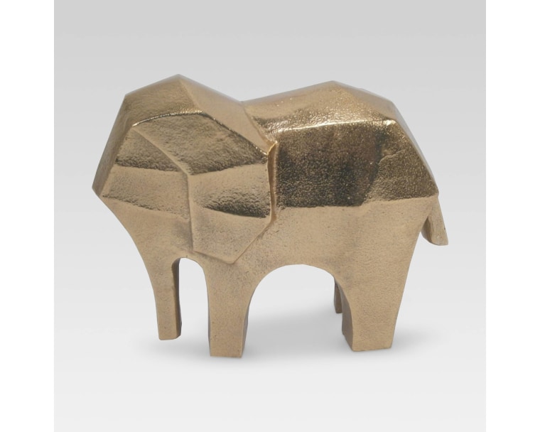 Target Project 62 gold elephant figurine