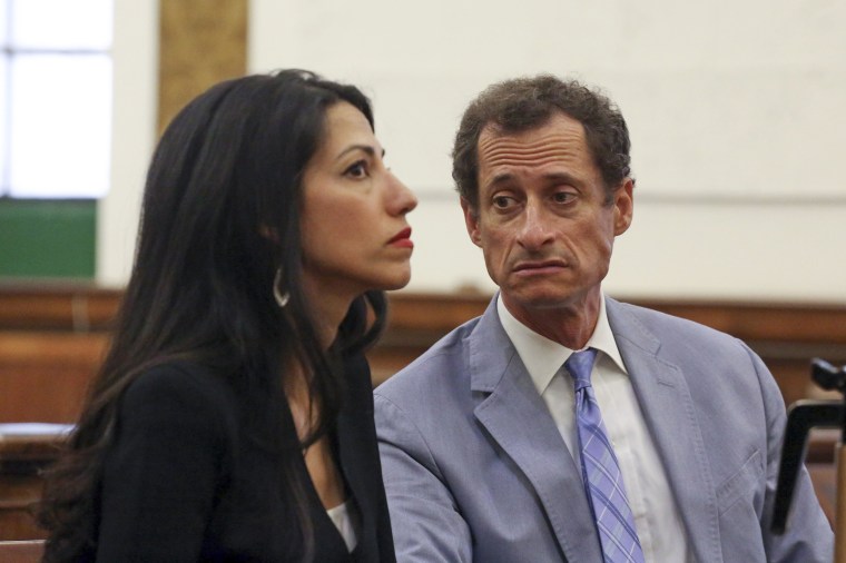 Image: Huma Abedin and Anthony Weiner