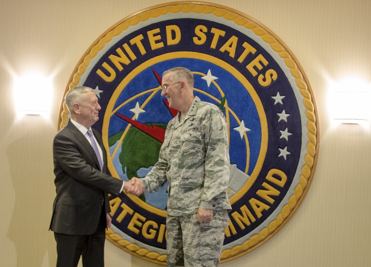 Image: James Mattis and John E. Hyten