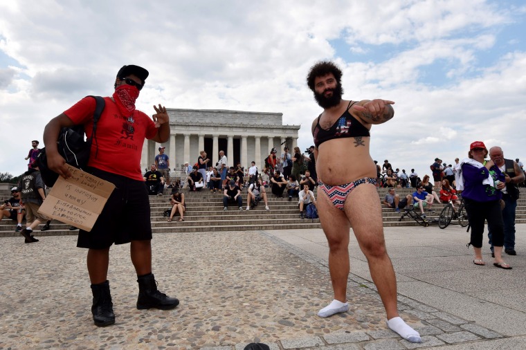 Image: US-POLITICS-PROTEST-JUGGALO