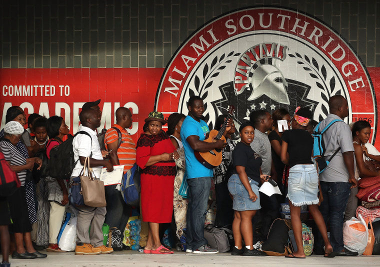 Image: Shelter at Miami Southridge High School