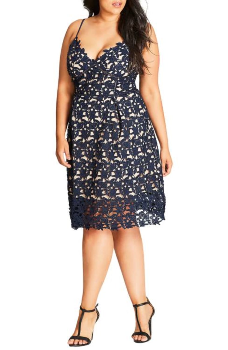 So Fancy Lace Plus Size Dress