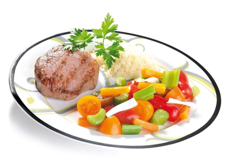 food portion plate