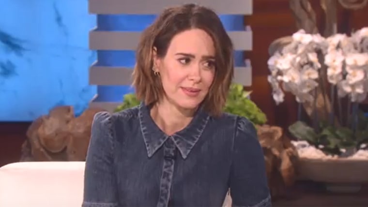 Watch Ellen DeGeneres scare Sarah Paulson not once, not twice, but three  times