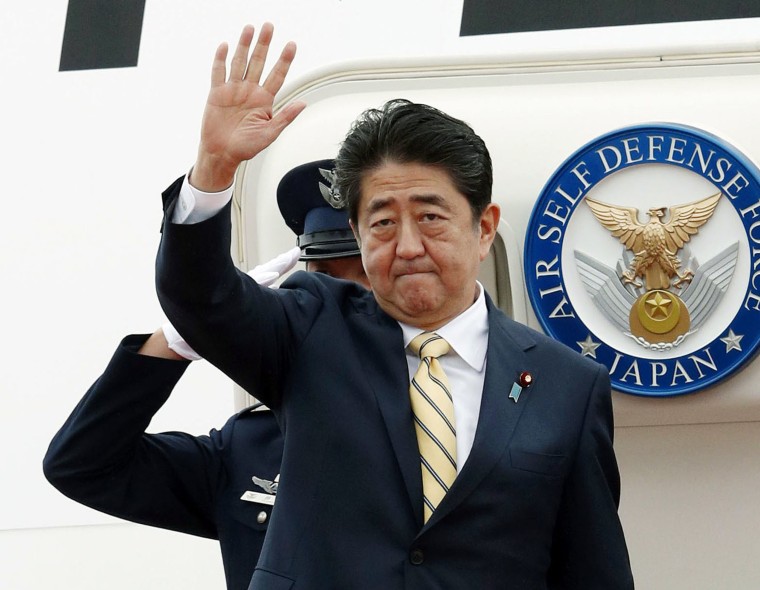 Image: Japanese Prime Minister Shinzo Abe