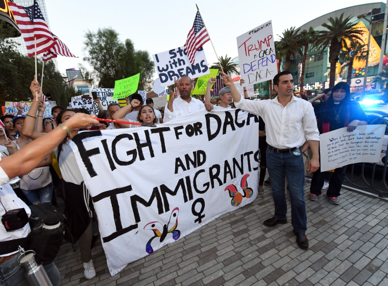 Image: Hundreds Join "Defend DACA" March In Las Vegas