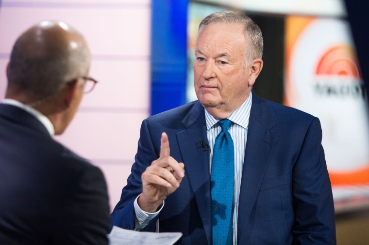 Image: Bill O'Reilly is interviewed by Matt Lauer on the TODAY Show