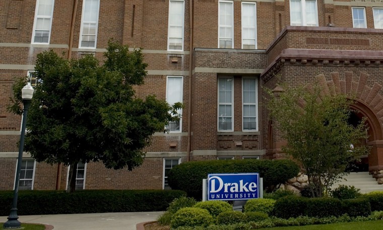 Image: The Drake University campus