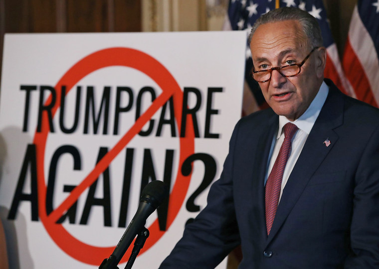 Image: Democratic Senators Denounce Graham-Cassidy Health Care Bill
