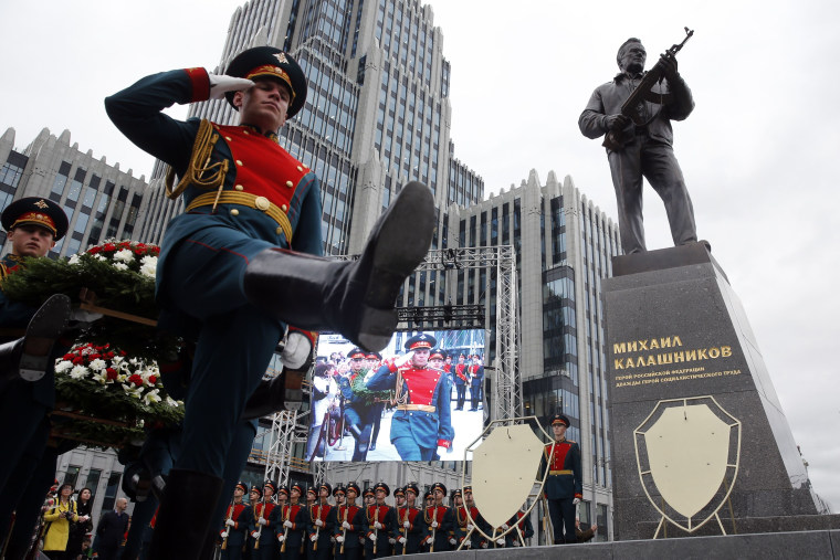 Russia Unveils Monument to Mikhail Kalashnikov, Designer of Iconic AK-47  Rifle