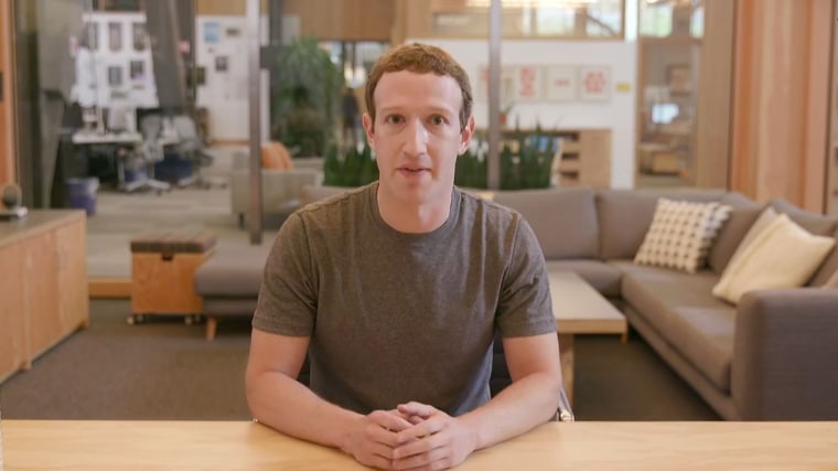 Image: Mark Zuckerberg did a Facebook live to discuss Russian election interference and next steps to protect the integrity of the democratic process.