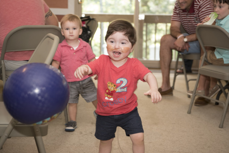 Crosby Gebura was the longest neonatal intensive care unit patient in the history of Cleveland Clinic Children's.