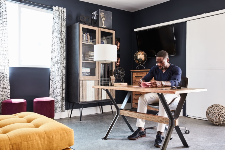 Sterling K. Brown home office