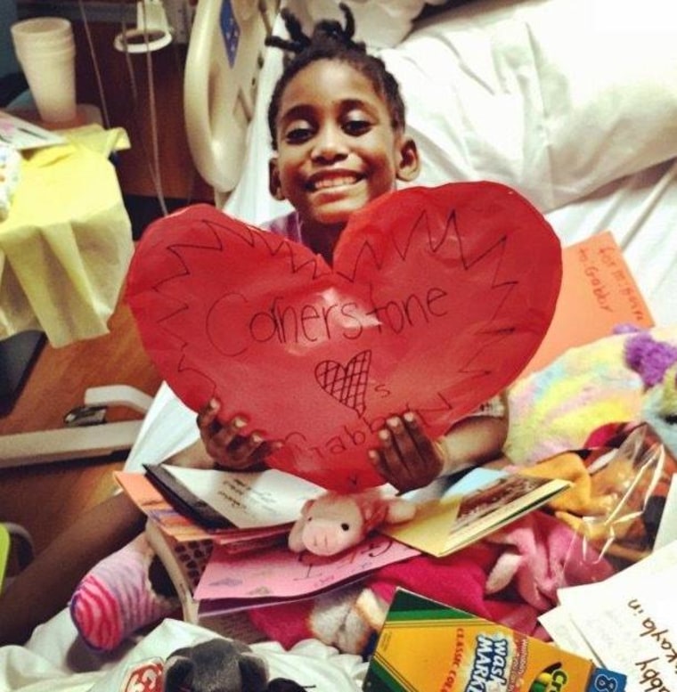 Gabrielle Bolden received a heart transplant when she was seven years old.